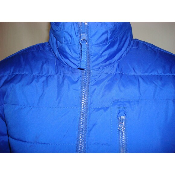 New NWOT J Crew KID Crewcuts Girls XL Reversible Puffer Coat Jacket Blue Aqua - Picture 9 of 16